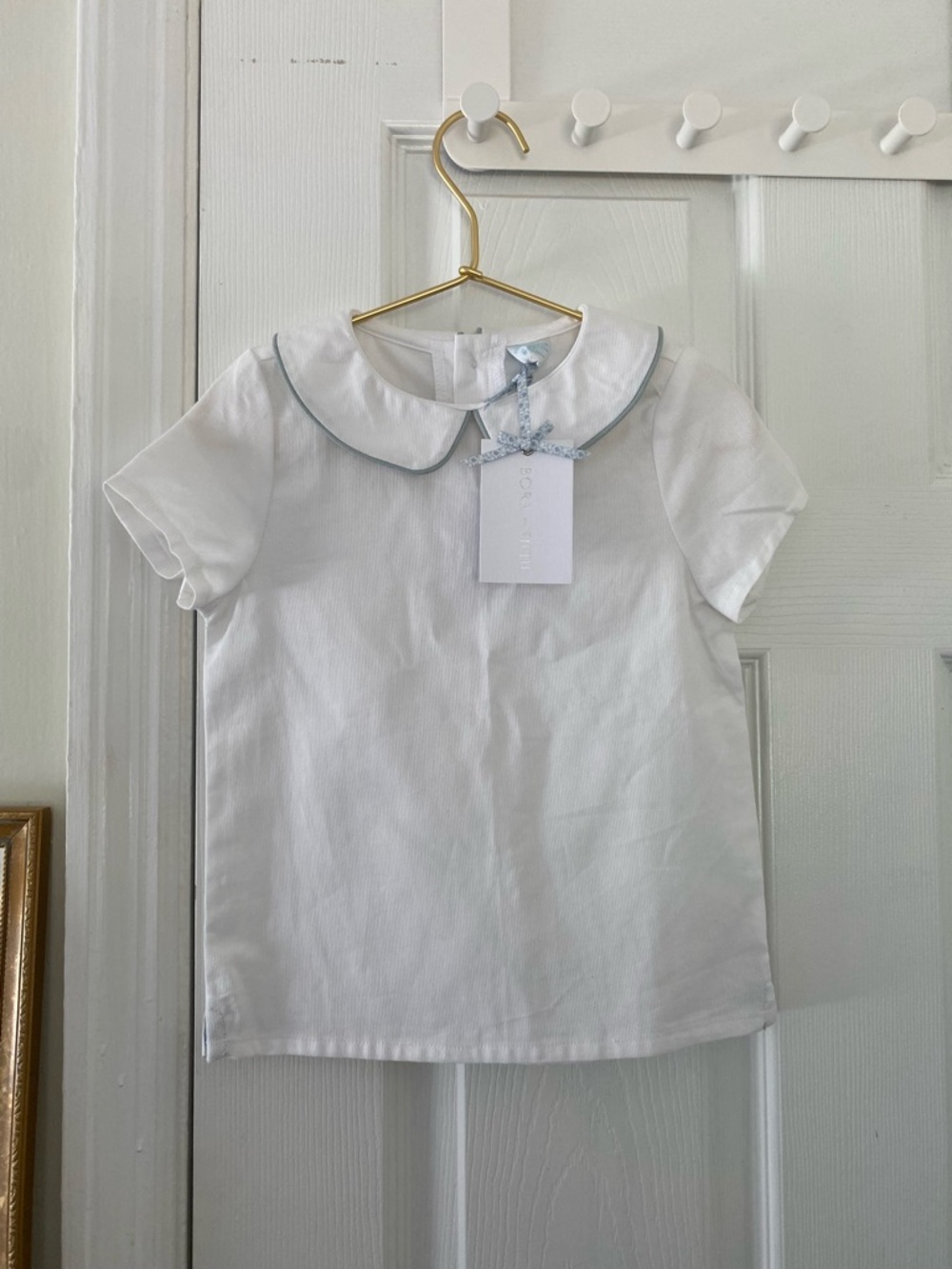 Edgehill Colection Peter Pan Collar Top